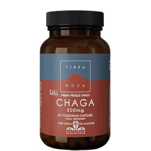 terra nova Chaga 500 mg Full Spectrum luomu