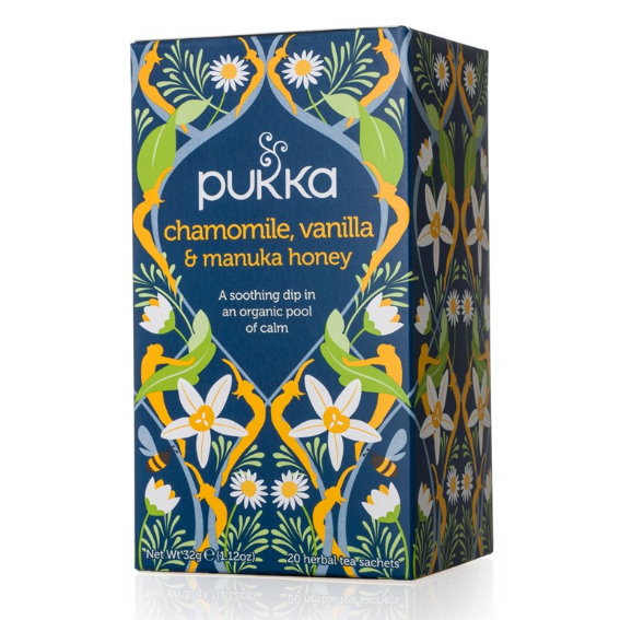 Pukka chamomile, vanilla & manuka honey 