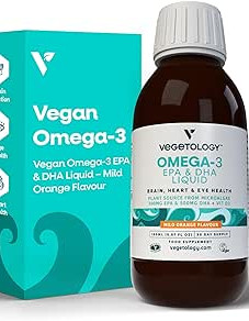 Vegetology Omega-3 EPA&DHA öljy vegaaninen 150ml