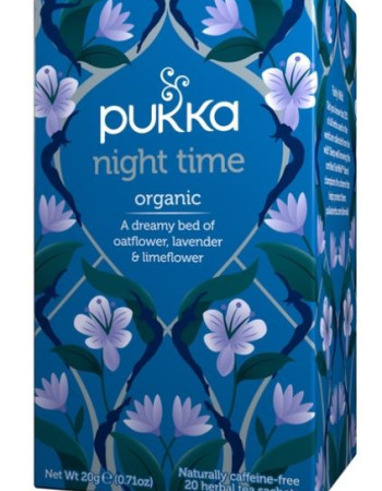 pukka night time tee 