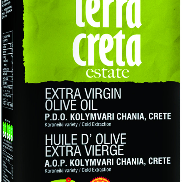 Terra Creta Extra-neitsytoliiviöljy PDO 1000ml