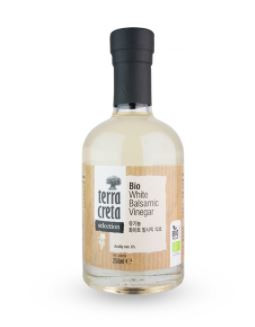 Terra Creta Valkoinen Balsamiviinietikka 250ml luomu White Balsamic Vinegar