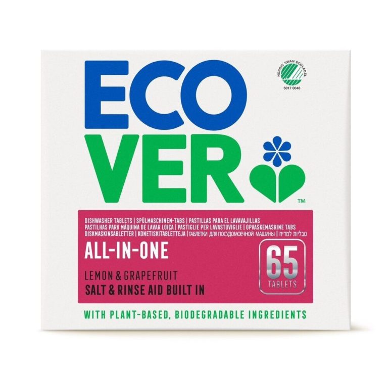 Ecover all in one tiskikonetabletit 65kpl