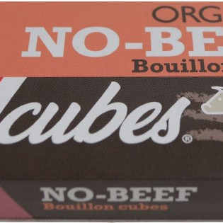 V- cubes liemikuutio no-beef luomu vegaani 72g