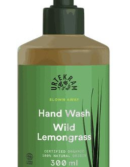 Urtekram nestemäinen käsisaippua Wild Lemongrass 300ml