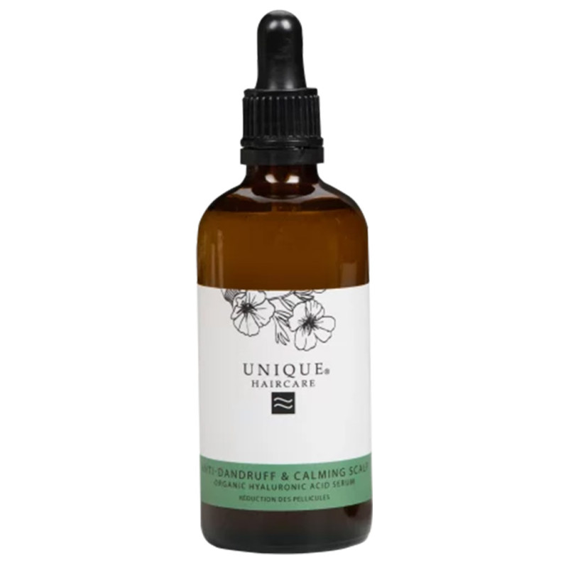 Unique Beauty rasvoittuvalle päänahalle Hilsettä ehkäisevä ja hiuspohjaa rauhoittava hiusseerumi 100ml