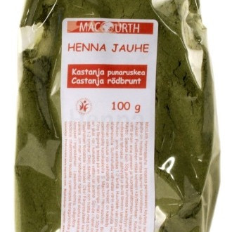 Mac Urth hennajauhe kastanja punaruskea 100g