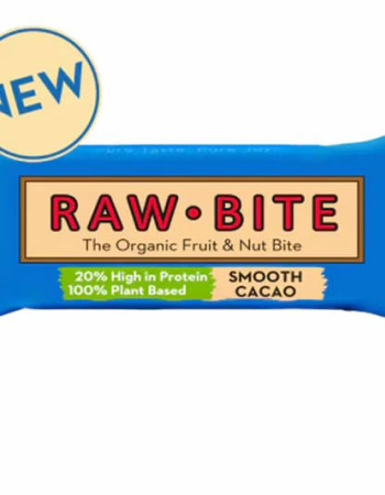 RAW BITE Proteinipatukka Smooth Cacao luomu vegaaninen 45g