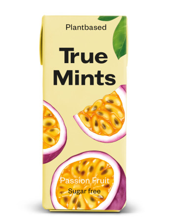 True mints ksylitolipastilli Passionhedelmä 13g