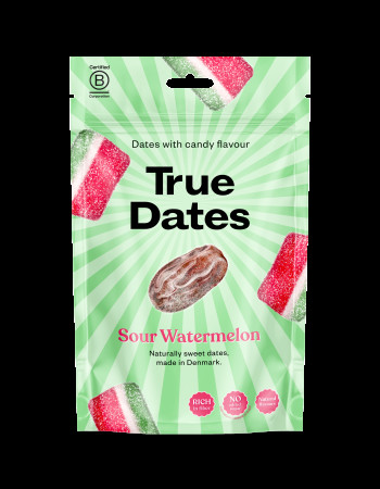 True Dates Kirpeä vesimeloni 100g