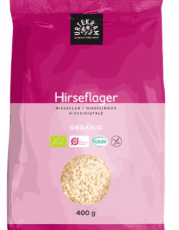 Urtekram hirssihiutale luomu 400g gluteeniton 