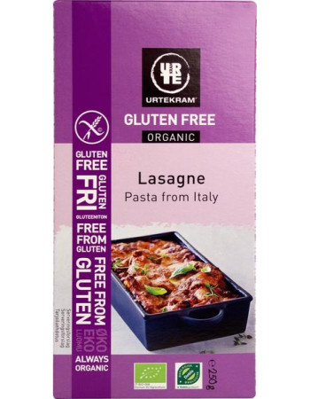 Urtekram gluteeniton lasagnelevy luomu (maissi-& riisijauho)