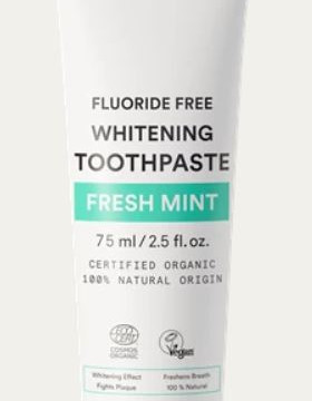Urtekram Valkaiseva hammastahna Fresh Mint 75ml luomu