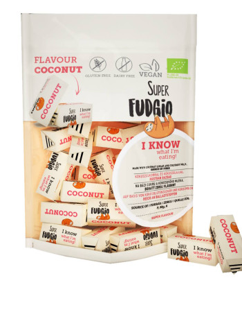 Super fudgio vegaaninen kookosfudge luomu 150g