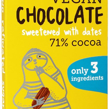 Super Fudgio 71% vegaaninen suklaa 80g makeutettu taatelilla, gluteeniton, luomu
