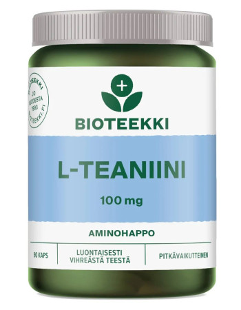 Bioteekki L-Teaniini 90 kaps SYKSYN SUOSIKKI