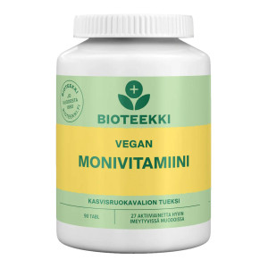 TARJOUS. Bioteekki Monivitamiini Vegan – 90 tablettia 