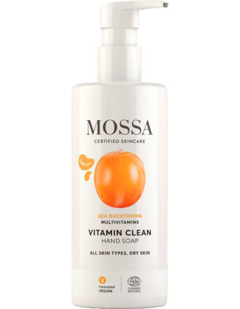 Mossa vitamin clean nestemäinen käsisaippua 250ml