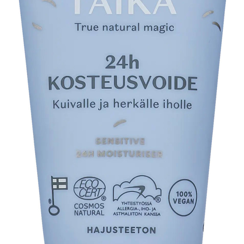 TAIKA Sensitive 24h kosteusvoide 50ml ECOCERT