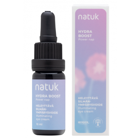 Natuk Hydra Boost heleyttävä silmänympärysvoide 10 ml
