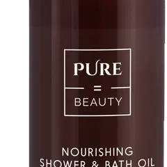 Pure=Beauty Nourishing Shower & Bath Oil with Hempseed & Vitamin E suihkuöljy 200 ml