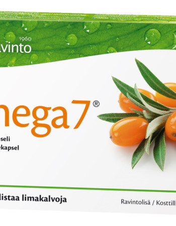 Valioravinto Omega7 kaksoistyrniöljy kapseli 60kpl