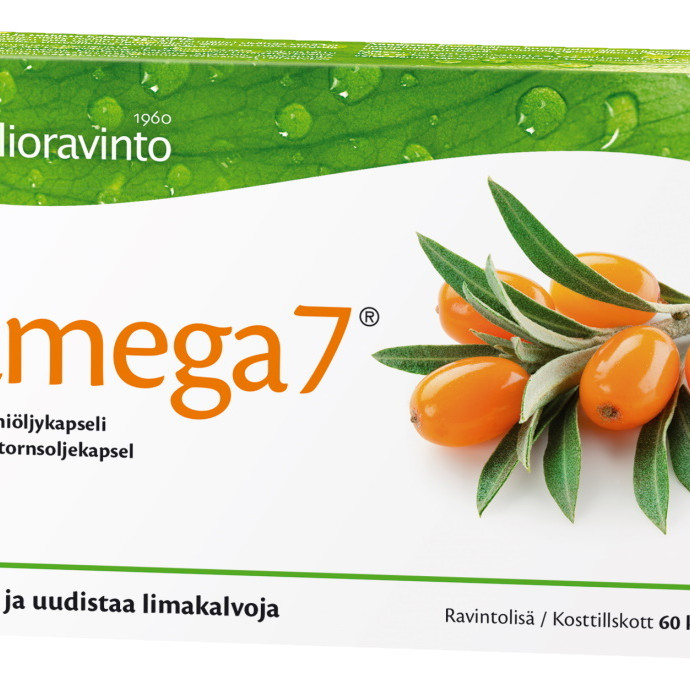 Valioravinto Omega7 kaksoistyrniöljy kapseli 60kpl