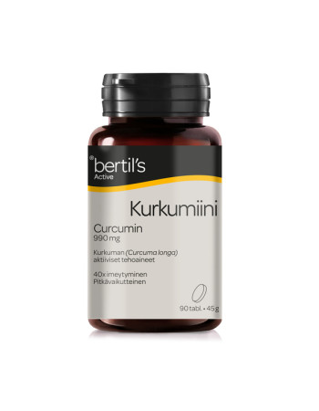 Bertil´s kelasin active kurkumiini 90kpl