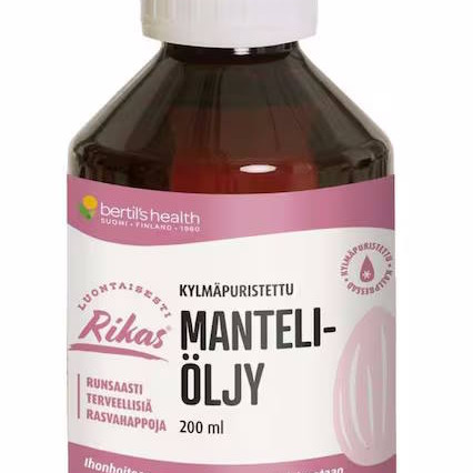 Rikas Manteliöljy 200ml