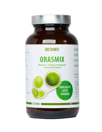 BioMed Orasmix viherjauhe 80g