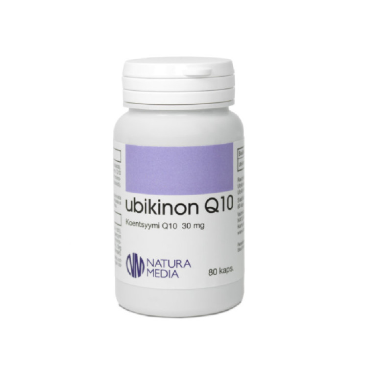 Natura Media Ubikinon koentsyymi Q10 80kaps 