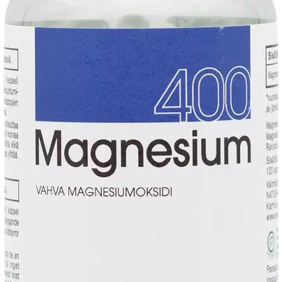 Natura Median Magnesium 400 ravintolisä 120 kaps.
