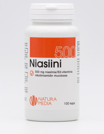 Natura Media niasiini (B3-vitamii) 500mg