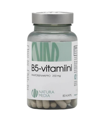 Natura Media B5-vitamiini 80 kaps.