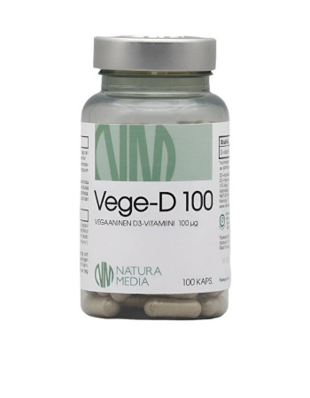 Natura media Vege D 100 Vegaaninen D3-vitamiini