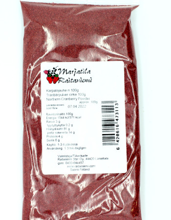 Raitaniemi - Karpalojauhe 100g 