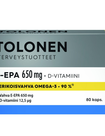 TOLONEN E-EPA 650mg 80 kaps