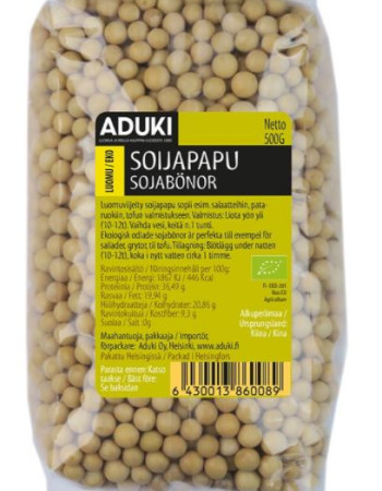 Aduki Soijapapu luomu 500g 