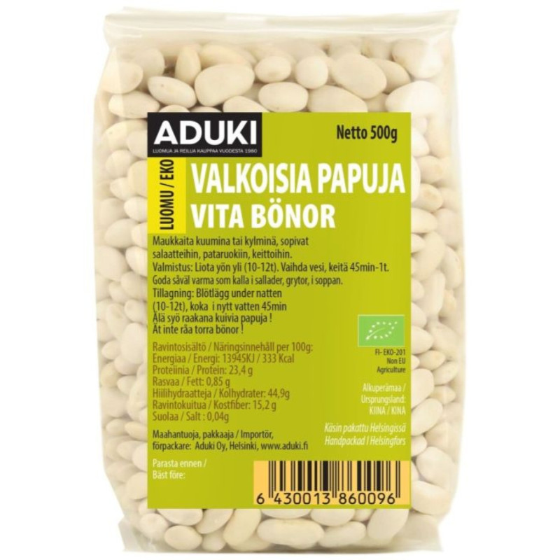 Valkoinen papu luomu 500g