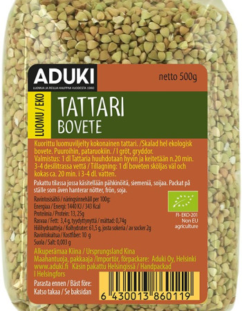 Aduki Tattari, luomu 500g