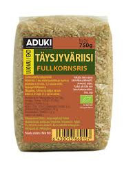 Aduki Täysjyväriisi luomu 750g