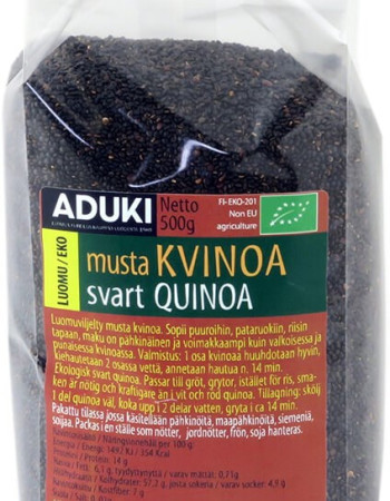 Aduki Musta kvinoa 500 g