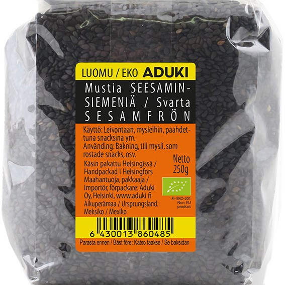 Aduki - Musta seesaminsiemen 250g, luomu