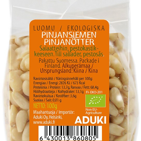 Aduki Luomu Pinjansiemen 100g