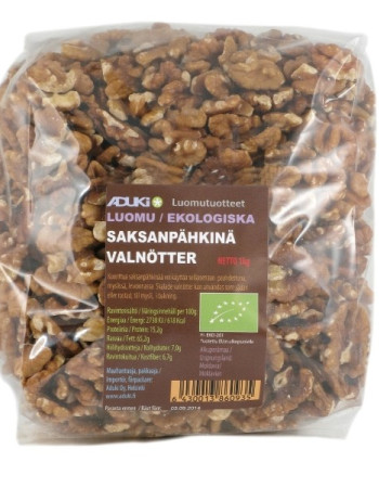 Aduki Saksanpähkinä luomu 1kg