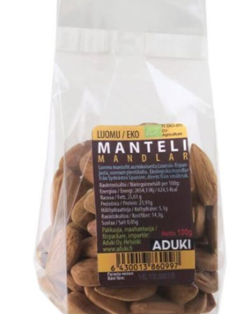 Aduki Manteli luomu 100g