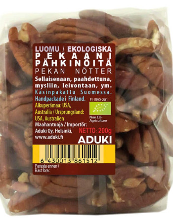 Aduki pekaanipähkinä 200g luomu
