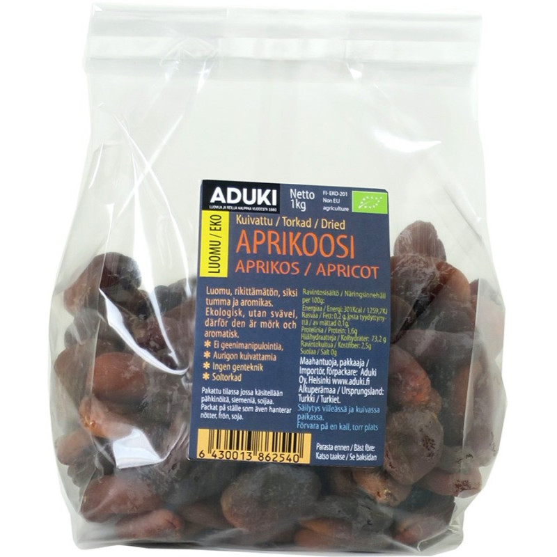 Aduki Aprikoosi kuivattu 1kg,