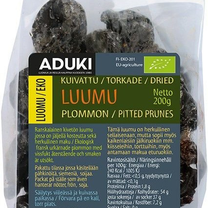 Aduki luumu luomu 200g