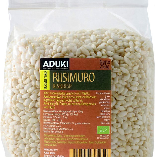 Aduki Riisimuro, täysjyvä 250g luomu